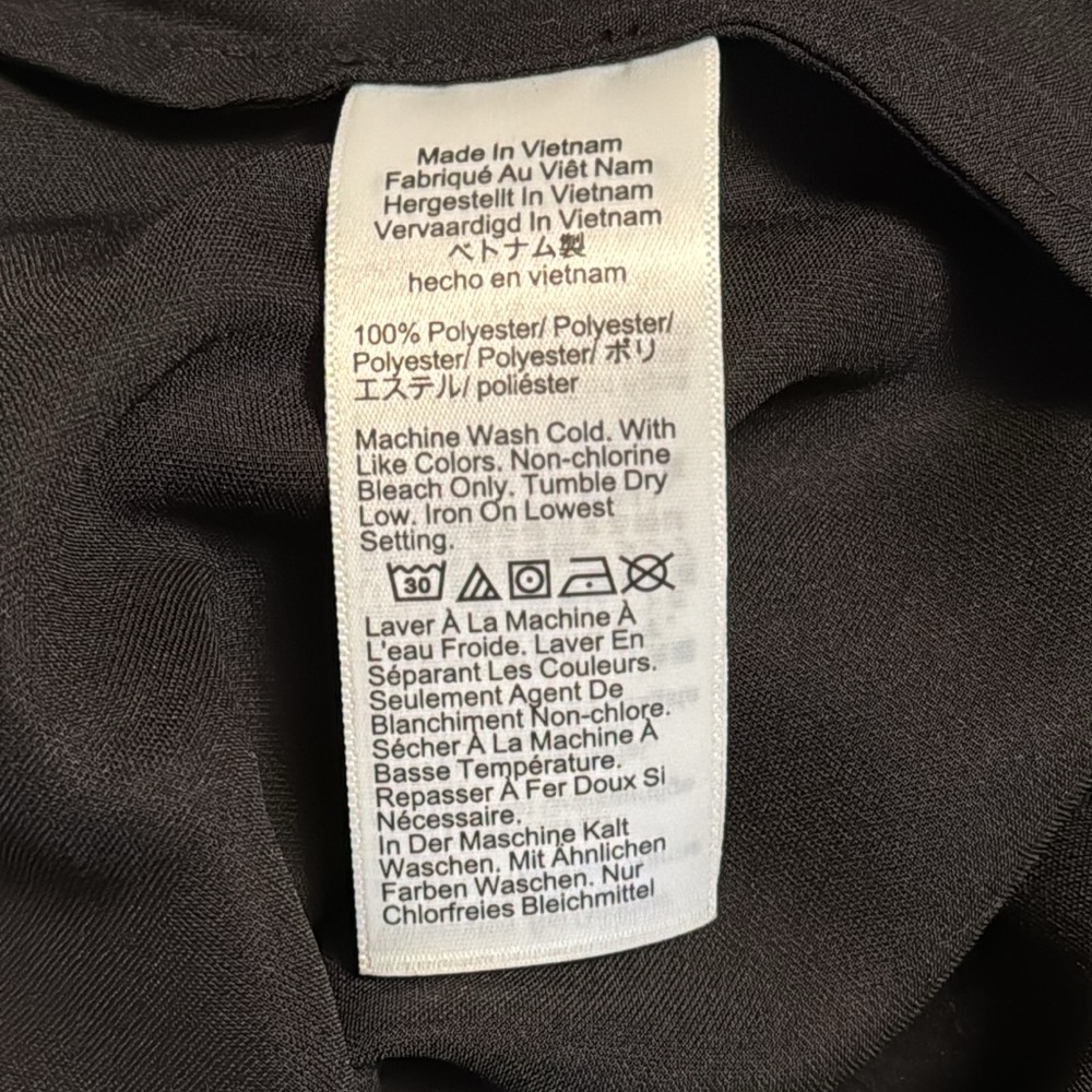 J. Crew Black Maxi Skirt with Side Slit - Picture 5 of 10